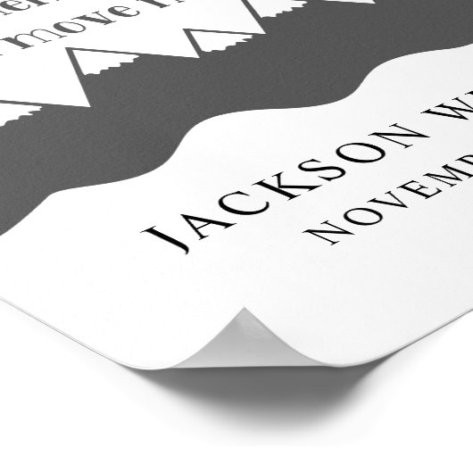 Poster Let Him Sleep Name Nursery Wall Art (Coin)