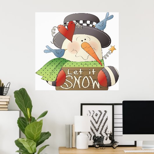 Poster Let It Snow (Bureau à domicile)