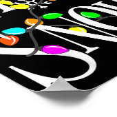 Poster Let It Snow Somewhere Else Funny Christmas (Coin)