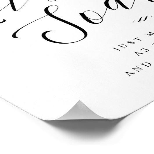 Poster Let Loar Soar Balloon Send Off Script Mariage Sign (Coin)