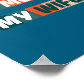 Poster Let Me Ask My Wife Funny Husband Quote (Coin)