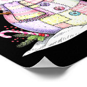 Poster Let’s Chill Snowman Christmas Coffee Cute Holiday  (Coin)