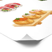 Poster Let’s sushi and party! (Coin)