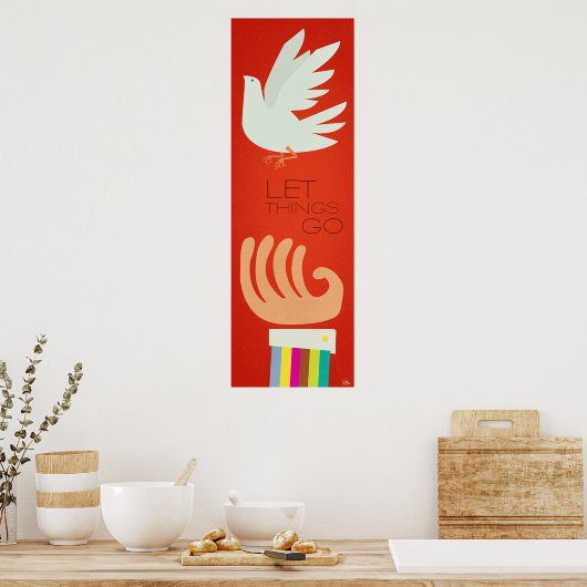 Poster Let Things Go (Cuisine)