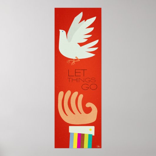 Poster Let Things Go (Devant)