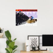 Poster Let Us Drive Out The Imperialist Dogs! (Bureau à domicile)