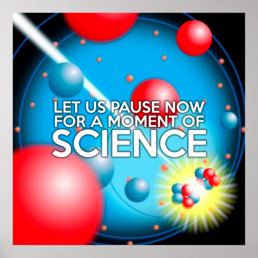 POSTER LET US PAUSE NOW (Devant)