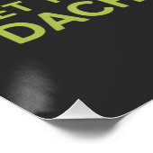 Poster Let Your Heart Walk At Dachshund Pace (Coin)