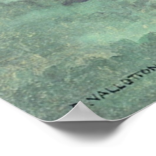 POSTER L'ÉTANG (Coin)