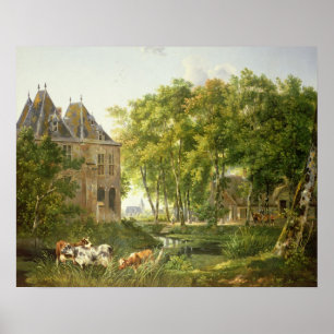 Poster L'étang de village