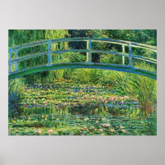 Poster L'étang Water-Lily, 1899 par Claude Monet (Devant)