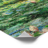 Poster L'étang Water-Lily de Claude Monet (Coin)