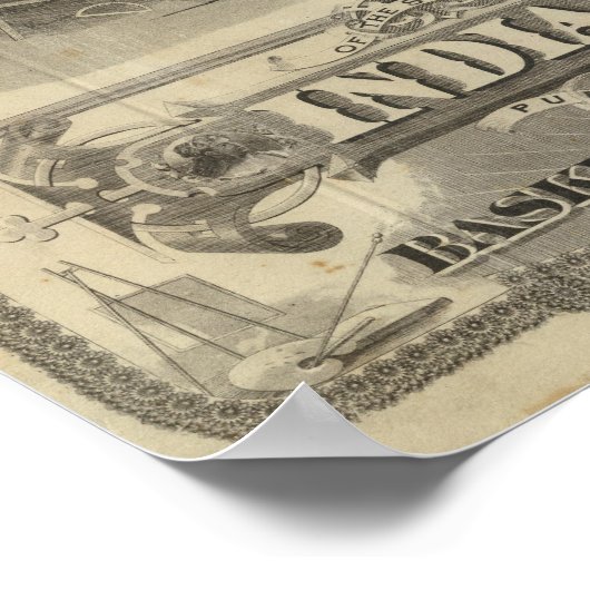 Poster L'état de l'Indiana (Coin)