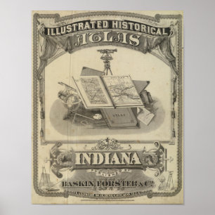 Poster L'état de l'Indiana