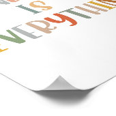 Poster L'état d'esprit de Boho est l'affiche de Tout (Coin)