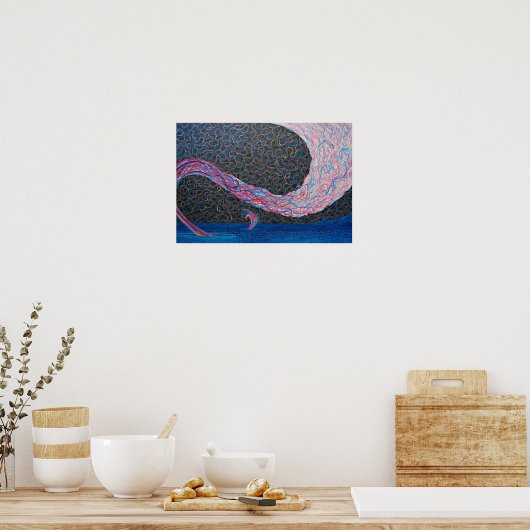 Poster L'état d'esprit d'un flux optimal par Meghan Oona (Cuisine)