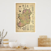 Poster L'État d'Irlande par Ballance 1893 (Cuisine)