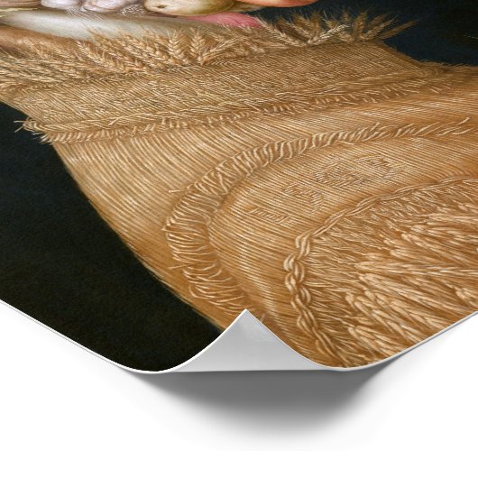 Poster L'été, Arcimboldo (Coin)