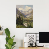 Poster L'été dans les montagnes par Petrides (Bureau à domicile)