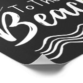 Poster L'Été Emmenez-Moi À La Plage (Coin)