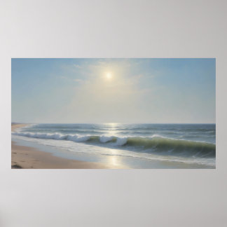 Poster L'été radieux de la mer