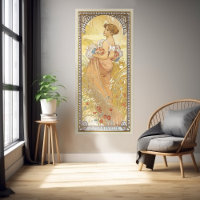 L'Eté Saison Art Nouveau Alphonse Mucha