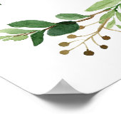 Poster L'été | Signe de cérémonie Mariage débranché (Coin)