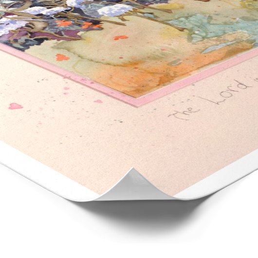 Poster L'Éternel est ma fille berger (Coin)