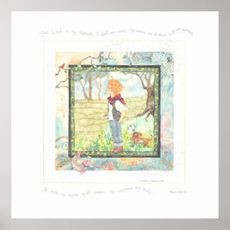 Poster L'Éternel est mon berger