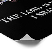 Poster L'Éternel est mon berger; je ne veux pas (Coin)