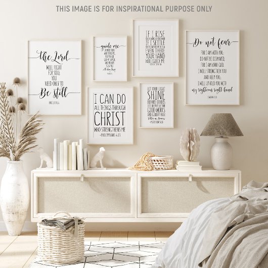 Poster L'Éternel Luttera Pour Vous, Exode 14:14