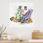 Poster L'éternuement de Frankenstein (Cuisine)