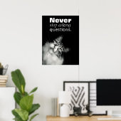 Poster L'étincelle qui alimente l'affiche d'apprentissage (Bureau à domicile)