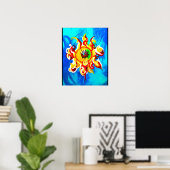 Poster L'Étoile ardente (Bureau à domicile)