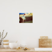 Poster L'étoile : Danseuse sur Point by Degas (Cuisine)