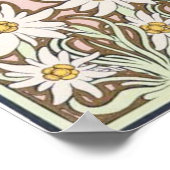 Poster L'Étoile du Nord par Alphonse Mucha (Coin)
