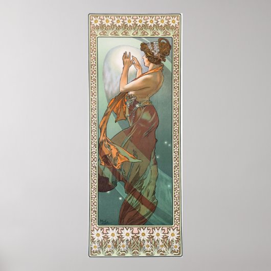 Poster L'Étoile du Nord par Alphonse Mucha (Devant)