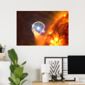 Poster L'Étoile Naine Blanche Du Cygni V407 (Bureau à domicile)