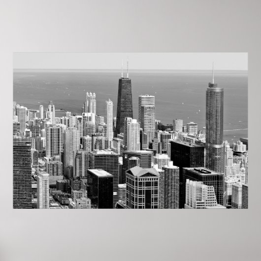 POSTER L'ÉTONNANT BÂTIMENT DE CHICAGO (Devant)