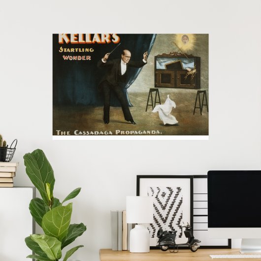 Poster L'étonnante merveille de Kellar (Bureau à domicile)