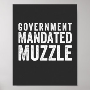 Poster L'étouffement du gouvernement