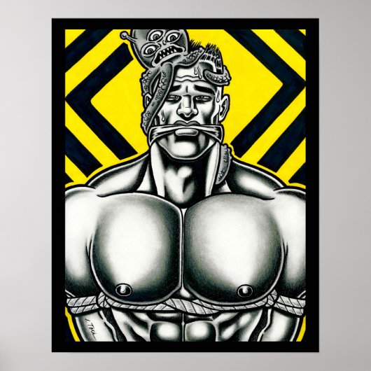Poster L'étrange prédicat de Muscleman (Devant)