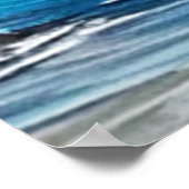 Poster L'étreinte de l'océan : Art de vague (Coin)