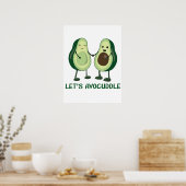 Poster Let's Avocat (Cuisine)