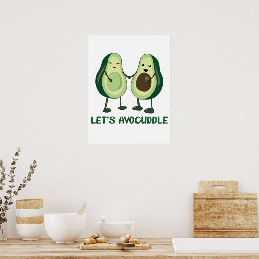 Poster Let's Avocat (Cuisine)