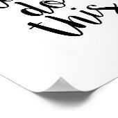 Poster Let's Do This Quote Print (Coin)