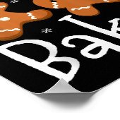 Poster Let's Get Baked Cookie Baking Team Gingerbread Chr (Coin)