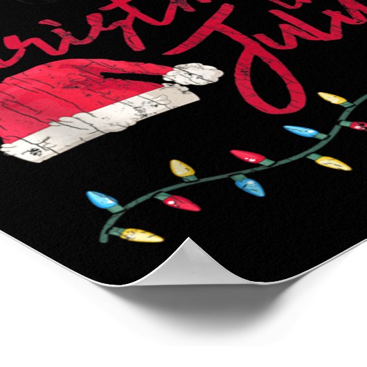 Poster Let's Get Lit Funny Christmas In July Graphic Tank (Coin)