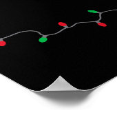 Poster Lets Get Lit Funny Christmas Quote (Coin)