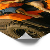 Poster "Let's God ATVing" (Coin)